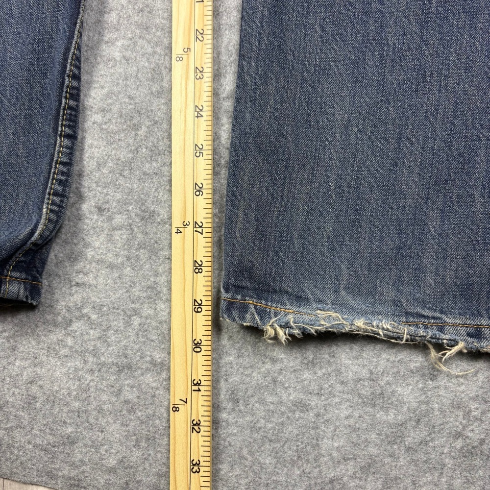 Nautica Jeans Co Mens 36x30 Relaxed Fit Blue Denim Medium Wash Vintage - Picture 8 of 8